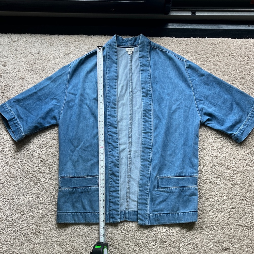 Garage Denim Blazer Jacket